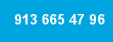 913 665 47 96